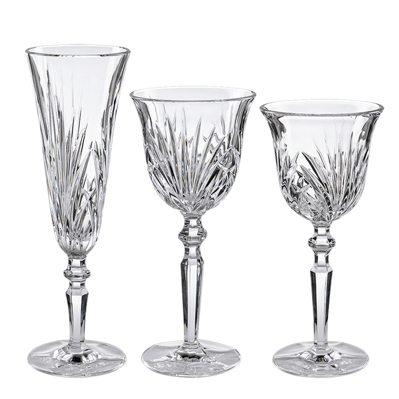 Verres Belle époque