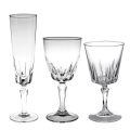 Verres Vintage style Cristal