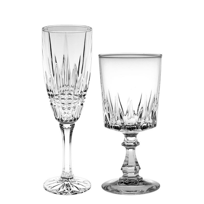 Verres Vintage style Cristal